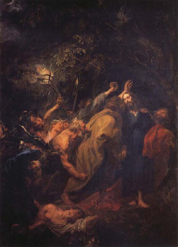 Anthony Van Dyck Arrest of Christ Sweden oil painting art
